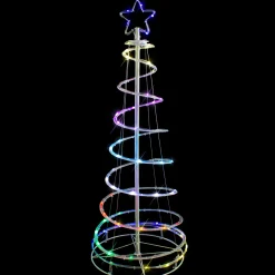 Sale 4' LED Color Changing Multiple Function Outdoor Spiral Christmas Tree Trees