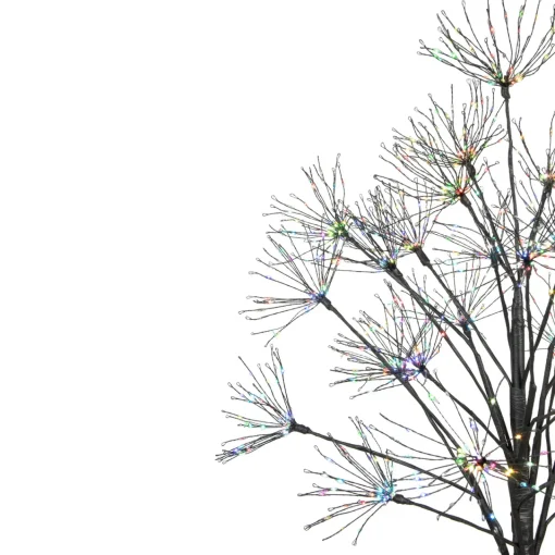 Best 5' LED Lighted Christmas Fireworks Tree, Multi-Color Lights Trees