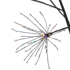 Best 5' LED Lighted Christmas Fireworks Tree, Multi-Color Lights Trees