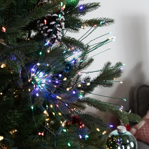 Best 20" LED Lighted Firework Branch Christmas Decoration, Multi-Color Lights Novelty