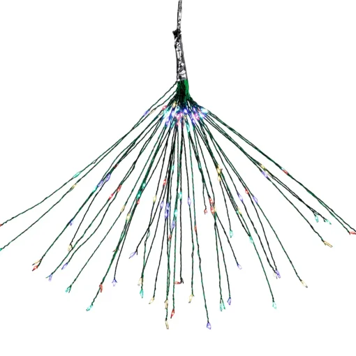 Best 20" LED Lighted Firework Branch Christmas Decoration, Multi-Color Lights Novelty