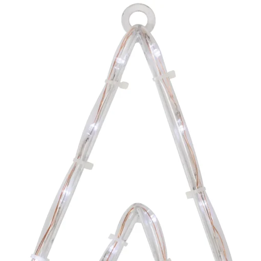 Best 24" LED Lighted Layered Stars 8 Function Christmas Window Silhouette Window