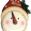 New 21" LED Lighted "Let it Snow" Snowman Face Christmas Countdown Advent Calendar Advent Calendars