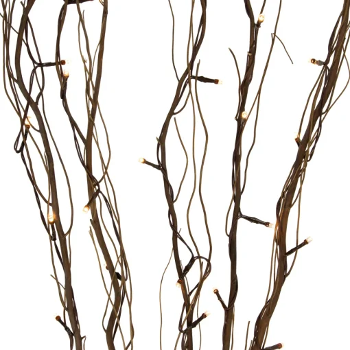 Outlet 39" LED Lighted Natural Branch Bundle Christmas Decoration - Warm White Lights Sprays, Picks & Branches