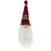 Hot 9" LED Lighted Red Plaid Gnome Christmas Ornament Gnomes