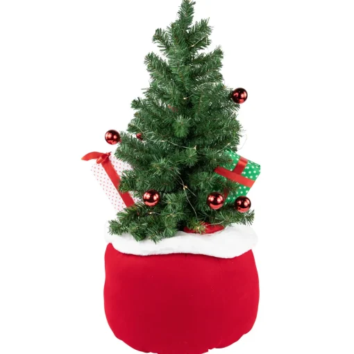 Best 32" LED Lighted Santa's Christmas Gift Sack Decoration Novelty