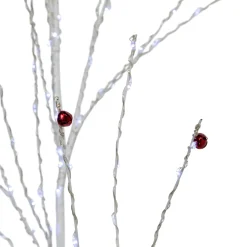 Sale 6' Lighted Christmas Garland with Jingle Bells - Cool White Lights Pre Lit