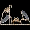Best 30" Lighted Holy Family Nativity Scene Christmas Window Silhouette Window