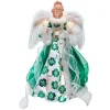 Sale 16" Lighted Irish Angel Christmas Tree Topper Angels