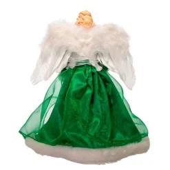 Sale 16" Lighted Irish Angel Christmas Tree Topper Angels
