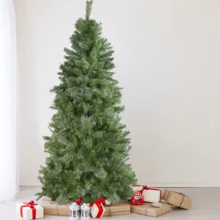 6.5' Medium Mixed Cashmere Pine Artificial Christmas Tree - Unlit Unlit
