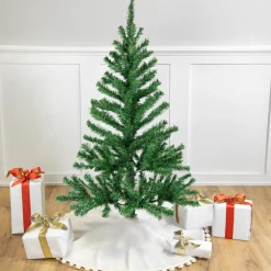 Online 4' Medium Mixed Green Pine Artificial Christmas Tree - Unlit Unlit