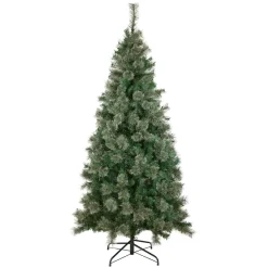 Clearance 6.5' Medium Oregon Cashmere Pine Artificial Christmas Tree, Unlit Unlit