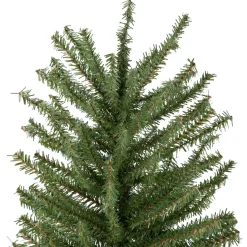 3' Medium Scottsdale Pine Artificial Christmas Tree in Burlap Base - Unlit Unlit