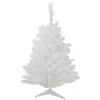Clearance 2' Medium Snow White Pine Artificial Christmas Tree - Unlit Colorful