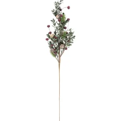 Best 30" Mixed Foliage with Berries and Pinecones Artificial Christmas Spray Sprays, Picks & Branches