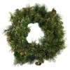 Outlet 24" Mixed Pine Glittered Pine Cone Artificial Christmas Wreath - Unlit Unlit