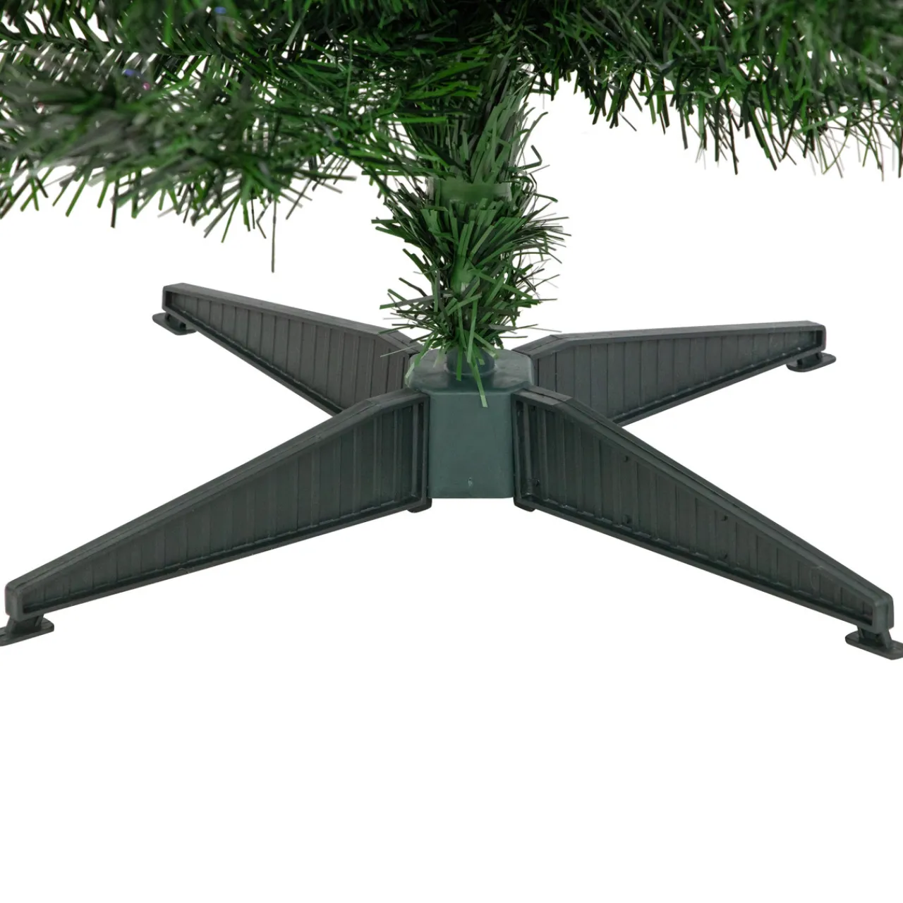 6' Multi-Color Fiber Optic Pine Christmas Tree Fiber Optic