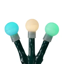 Discount 200 Multicolor LED G10 Berry Christmas Lights - 16.5 ft Green Wire Globes