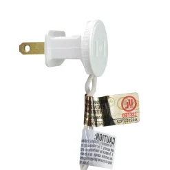 Sale 20 Multi-Color Santa Claus LED Novelty Christmas Lights - 10 ft White Wire Novelty