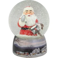 Sale 6.5" Norman Rockwell 'A Drum For Tommy' Christmas Snow Globe Snow Globes