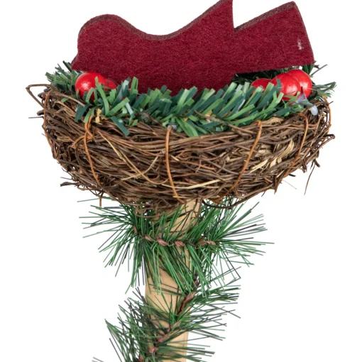 Sale 48" Olive Green Santa Claus with Gift Bag Standing Christmas Figure Santa Claus