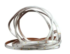New 18' Orange LED Outdoor Christmas Linear Tape Lighting - White Finish Rope & Tape