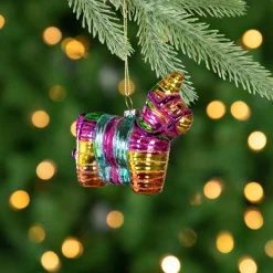 New 3.5" Pinata Horse Glass Christmas Ornament Animals