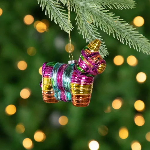 New 3.5" Pinata Horse Glass Christmas Ornament Animals