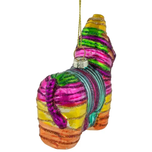 New 3.5" Pinata Horse Glass Christmas Ornament Animals