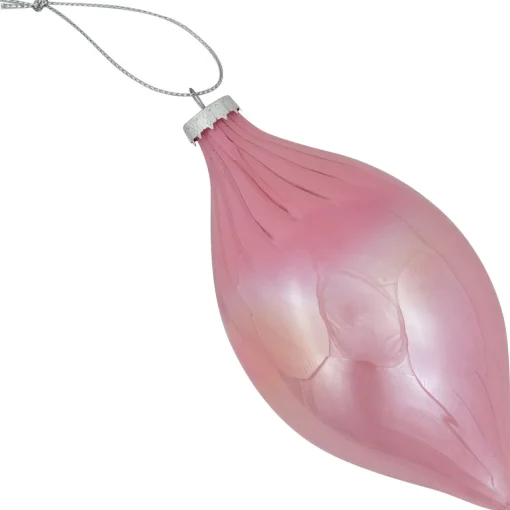 Outlet 5.5" Pink Finial Christmas Glass Ornament Finials|Pendants