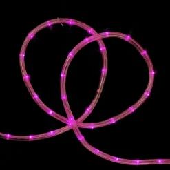Hot 18' Pink LED Outdoor Christmas Rope Lights Rope & Tape