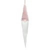Discount 24" Plush Pink and White Holiday Collections Hanging Gnome Christmas Ornament Gnomes