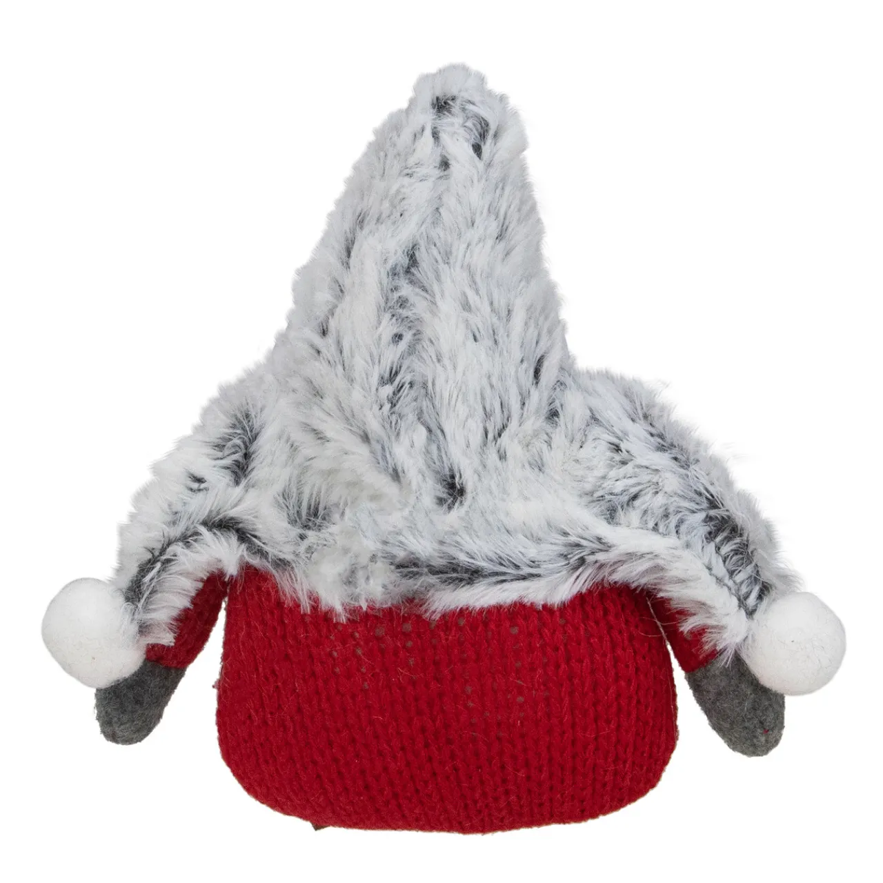 6" Plush Red and Gray Stuffed Christmas Gnome Gnomes