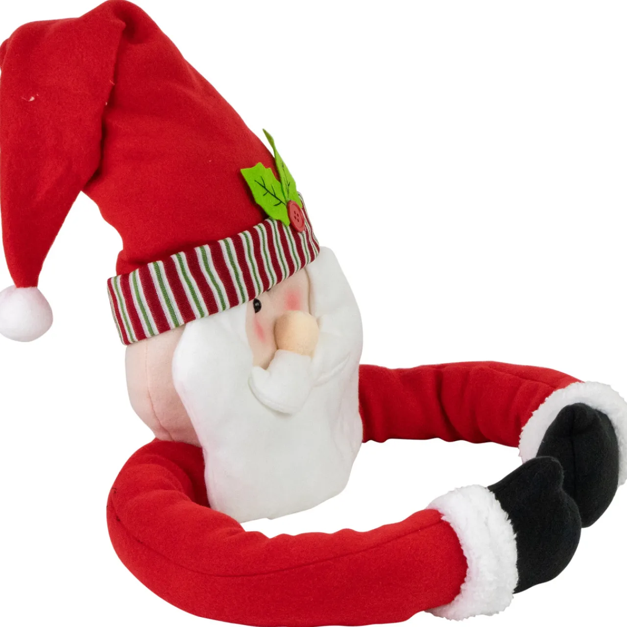 Best 27" Plush Santa Claus Christmas Tree Topper, Unlit Santa Claus