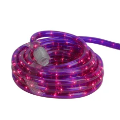 Hot 18' Pre lit Purple Incandescent Outdoor Christmas Rope Lights Rope & Tape