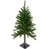 Online 3' Pre-Lit Alpine Artificial Christmas Tree - Clear Lights Alpine