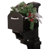 Discount 36" Pre-lit Decorated Artificial Pine Christmas Mailbox Swag Pre-Lit Swaga