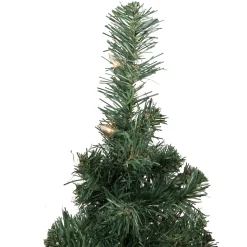 Best 3' Pre-Lit Green Medium Blackwater Fir Artificial Christmas Tree - Clear Lights Pre-Lit
