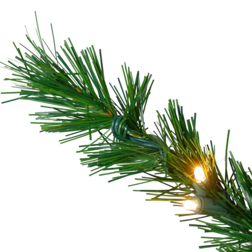 Discount 7' Pre-Lit Green Sugar Pine Upside Down Artificial Christmas Tree - Clear Lights Upside Down