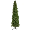 Clearance 7.5' Pre-Lit Hazelton Spruce Pencil Artificial Christmas Tree, Clear Lights Pre-Lit