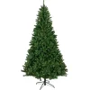 Clearance 7.5' Pre-Lit Manchester Pine Instant Connect Artificial Christmas Tree, Dual LED Lights Pre-Lit