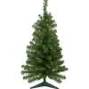 Outlet 3' Pre-Lit Oakridge Noble Fir Artificial Christmas Tree, Clear Lights Pre-Lit