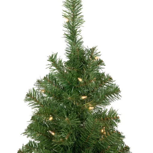 Outlet 3' Pre-Lit Oakridge Noble Fir Artificial Christmas Tree, Clear Lights Pre-Lit