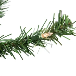 16' Pre-Lit Pendleton Spruce Slim Artificial Christmas Tree, Clear Lights Commercial