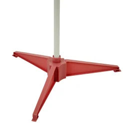 Sale 4' Pre-Lit Red Pop-Up Tinsel Christmas Tree, Clear Lights Pop Up