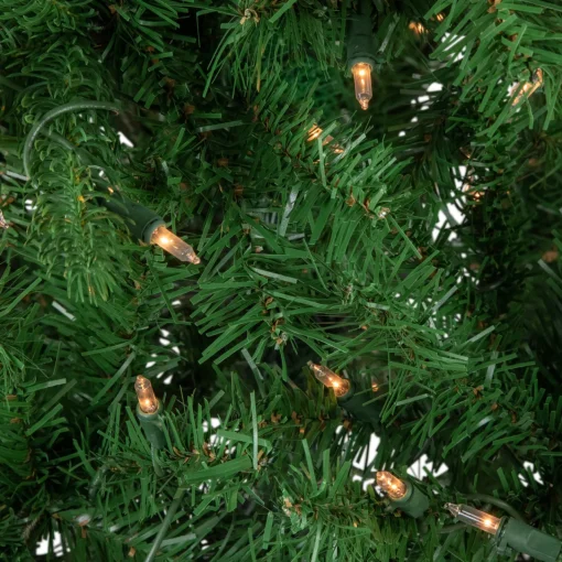 Best 4' Pre-Lit Sierra Noble Fir Artificial Christmas Tree, Clear Lights Pre-Lit