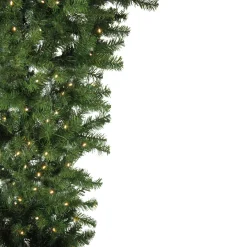 Discount 6.5' Pre-Lit Upside Down Spruce Artificial Christmas Tree - Warm White LED Lights Upside Down