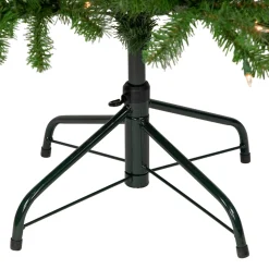 Sale 6.5' Pre-Lit White River Fir Pencil Artificial Christmas Tree, Clear Lights Pre-Lit