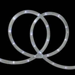 Online 18' Pure White LED Indoor/Outdoor Christmas Rope Lights Rope & Tape